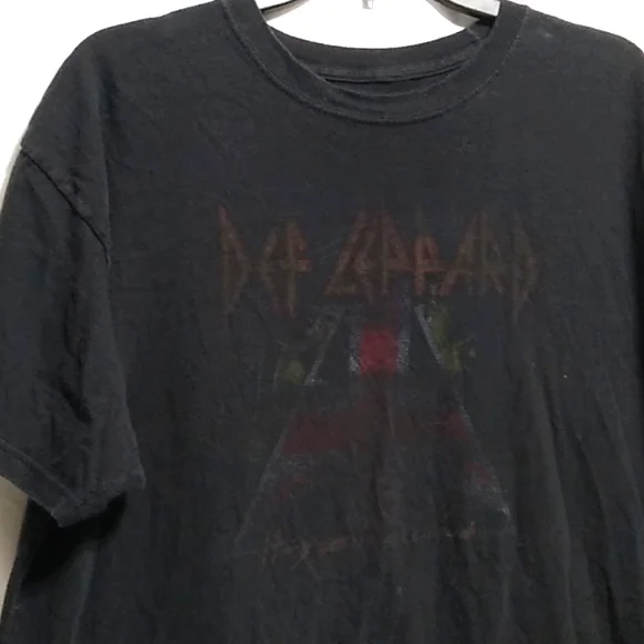 FIRM! RARE! Vintage Def Leppard Hysteria Tee Sz.L - Picture 2 of 12